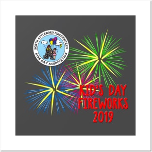 North Attleboro Kid's Day Fireworks 2019 Posters and Art